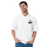 1955 Chevrolet Embroidered Men's Polo Shirt