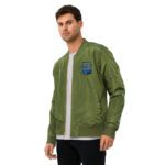 Classic Fiat 500 Embroidered Bomber Jacket