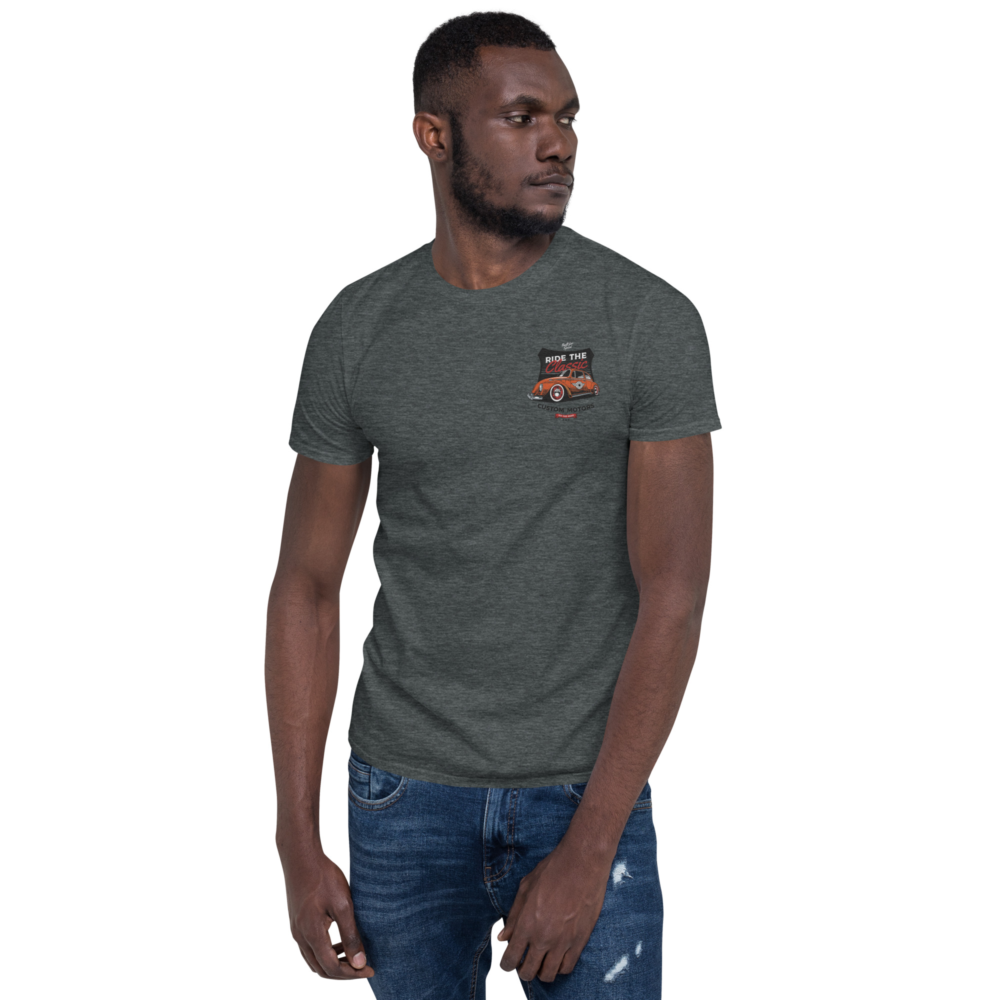 Classic VW Beetle Embroidered Unisex T-Shirt