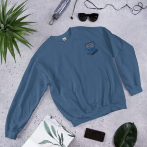 Classic Fiat 500 Embroidered Unisex Sweatshirt