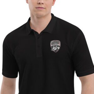 Embroidered VW Beetle Men’s Premium Polo Shirt
