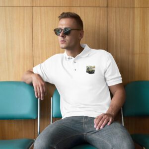 Embroidered Landrover Men’s Premium Polo Shirt